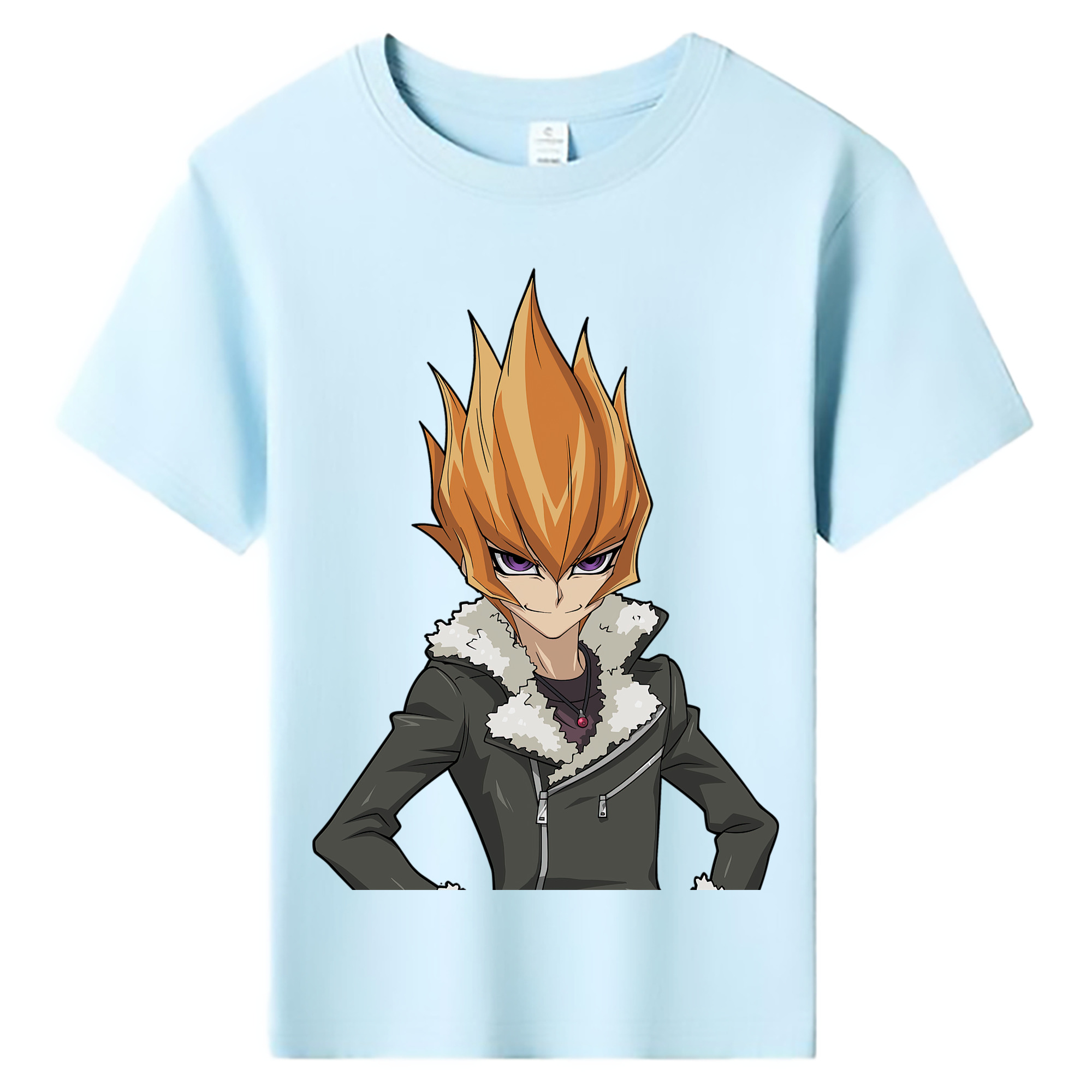（画像用） 遊☆戯☆王 Yu-Gi-Oh! 綿100％キッズTシャツ（フロントプリント）
